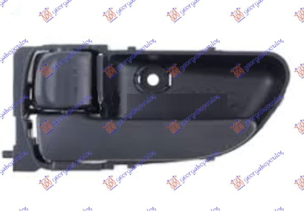 DOOR HANDLE FRONT/REAR INNER BLACK