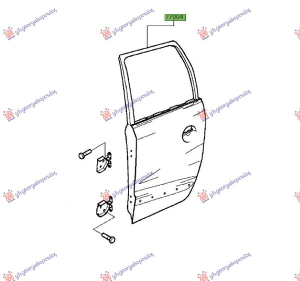 REAR DOOR (O)