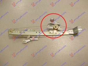 PODIZAC ZADNJEG PROZORA ELEKTRICNI (BEZ MOTORA) 2001- LEVO