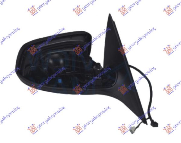 DOOR MIRROR ELECTRICAL HEATED FOLDABLE PRIMED (A QUALITY) (ASPHERICAL GLASS)