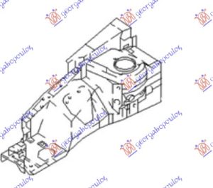 FRONT WHEEL HOUSE (O)