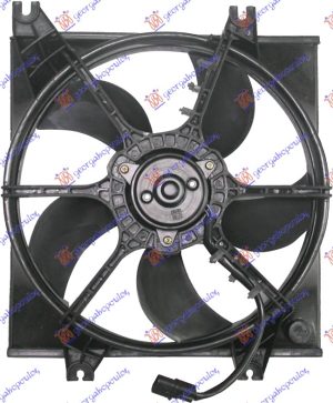 VENTILATOR KOMPLET (BENZIN) (330mm) (2 PIN)