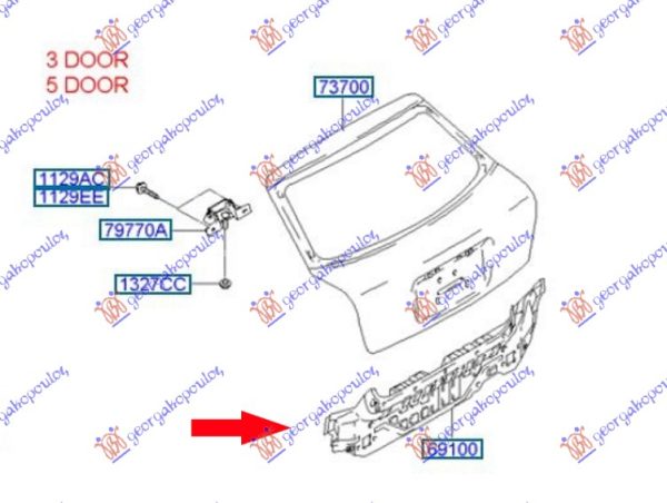 REAR PANEL (O)