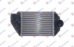 HLADNJAK INTERKULERA 2.5 TDi (215x172x62) LEVO