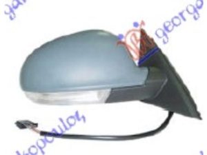 RETROVIZOR ELEKTRICNI SA GREJACEM (MIGAVAC) 2003- (KONVEKSNO STAKLO) DESNO