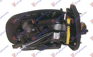 RETROVIZOR (BEZ POKLOPCA) ELEKTRICNI SA GREJACEM (MIGAVAC) (7 PIN) (ASFERICNO STAKLO) DESNO