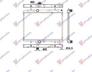 HLADNJAK MOTORA BENZIN/DIZEL (38x55x2.6)