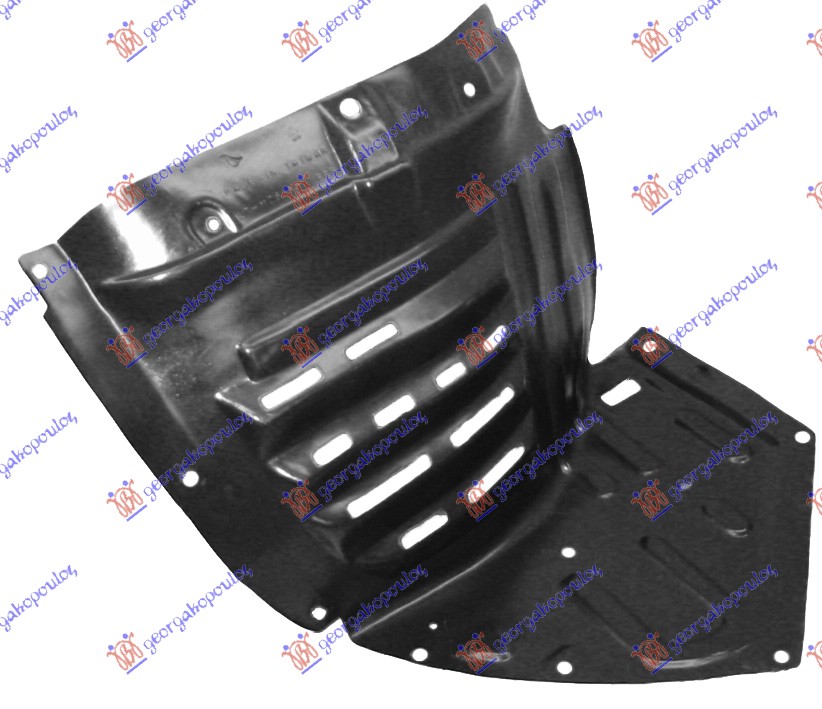 FRONT INNER PLASTIC FENDER (FRONT PART) -2009