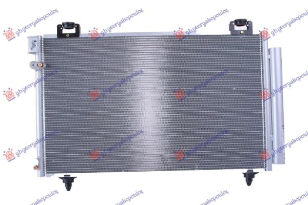 CONDENSER 1.6-1.8 PETROL - 2.0 D4D DIESEL (610x360x16) TUBE LEFT (KOYO)