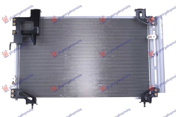 CONDENSER 2.0 D4D DIESEL (590x370x16) TUBE DIAGONAL (KOYO)