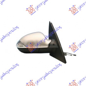 DOOR MIRROR CABLE PRIMED (W/SIDE LAMP)