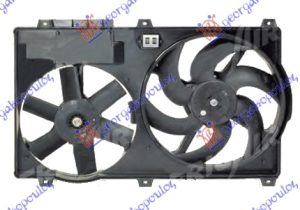 VENTILATOR (DUPLI) KOMPLET (BENZIN/DIZEL) (+AC)