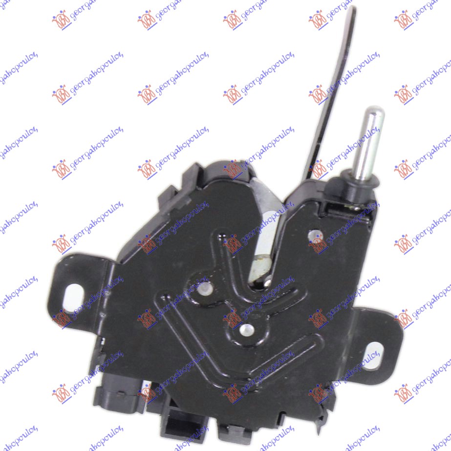 LOCK FRONT PANEL (INTERIOR OPENING W/CABLE)