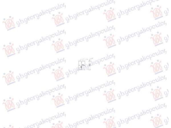 HEATER RADIATOR (TUBE MIDDLE) (200x163)