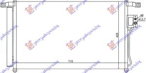 HLADNJAK KLIME 2.7 I24v - 2.2 CRDi (675x425)