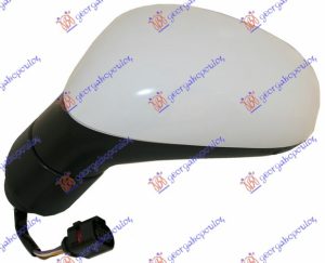 RETROVIZOR ELEKTRICNI SA GREJACEM PM (ELEKTRO-SKLOPIV) -2009 (7 PIN) (A KVALITET) (ASFERICNO STAKLO) LEVO