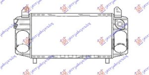 HLADNJAK INTERKULERA 1.2-1.4 TDi DIZEL (280x130x40)