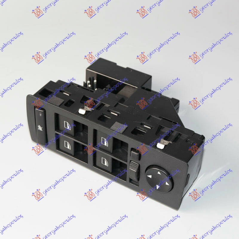 PREKIDAC U PREDNJIM VRATIMA (4 TASTERA) (ELEKTRO-SKLOPIV RETROVIZOR) (24+5 PIN) LEVO