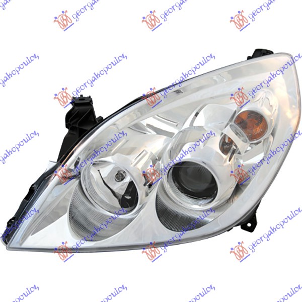 HEAD LAMP (VALEO) (CHROMED MIRROR)