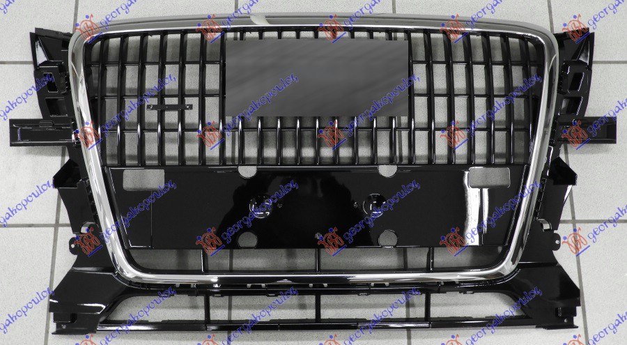 PVC MASKA CRNA (HROM OKVIR) (BEZ DRZACA TABLICE)
