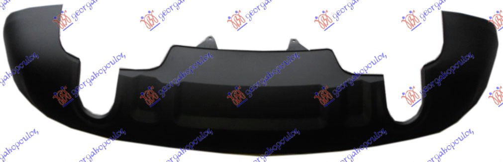 REAR BUMPER SPOILER (W/2 SINGLE EXHAUST HOLES)