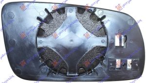 STAKLO RETROVIZORA SA GREJACEM 1998-2004 (KONVEKSNO) LEVO