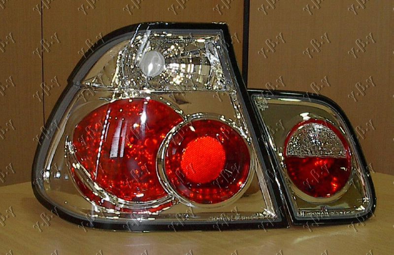 TAIL LAMP SET LED SMOKE