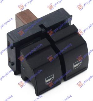 PREKIDAC U PREDNJIM VRATIMA (2 TASTERA) (BRAON KONEKTOR) (4 PIN) LEVO