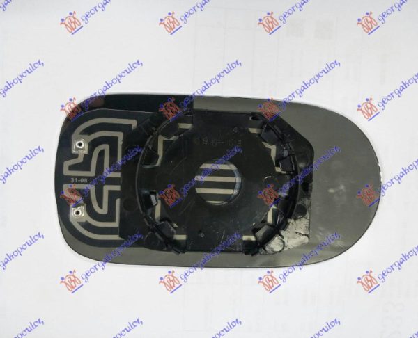 DOOR MIRROR GLASS HEATED 2002-2007 (ASPHERICAL GLASS)