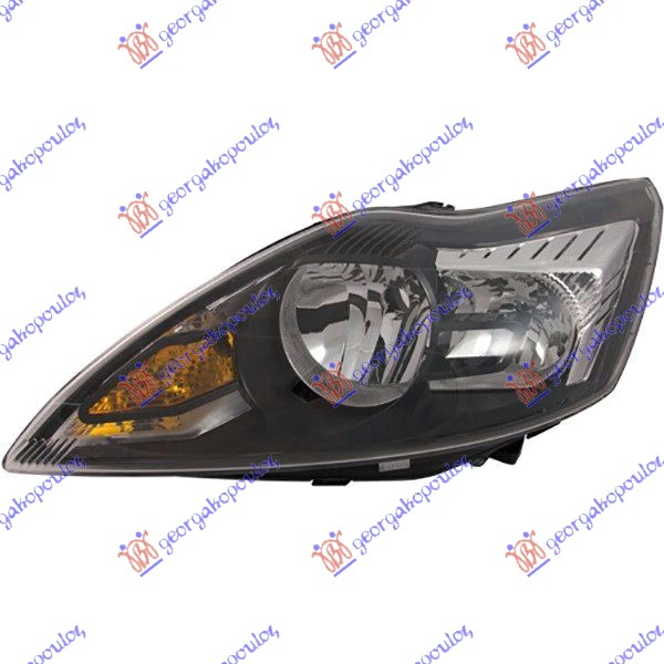 HEAD LAMP BLACK BASE (HELLA)