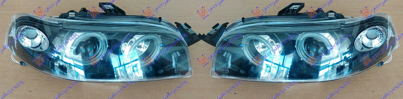 HEAD LAMP SET TYPE A5 BLACK