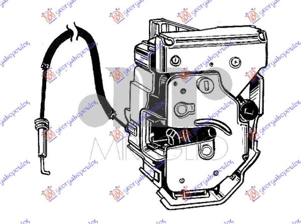 REAR DOOR CENTRAL LOCKING (4pins)