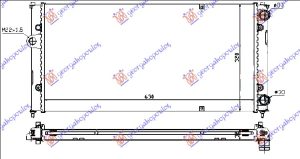 RADIATOR PETROL/DIESEL (630x320) (VALEO)