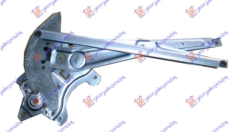 FRONT WINDOW REGULATOR ELECTRICAL 4/5D (W/O MOTOR)