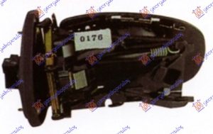 RETROVIZOR (BEZ POKLOPCA) ELEKTRICNI SA GREJACEM (7 PIN) (A KVALITET) (ASFERICNO STAKLO) LEVO