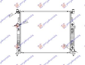 HLADNJAK MOTORA ZA SVE MODELE (MAN/AUTO) (+/-AC) (63.5x53)