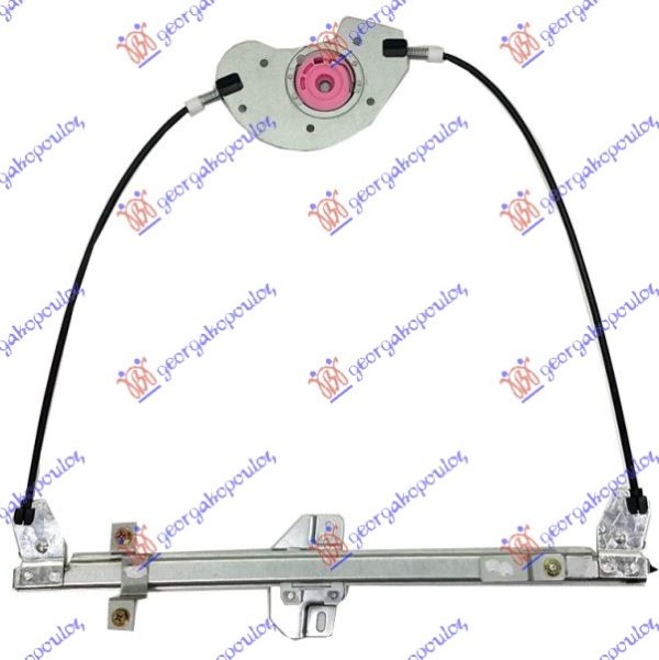 FRONT WINDOW REGULATOR ELECTRICAL 3D (W/O MOTOR)