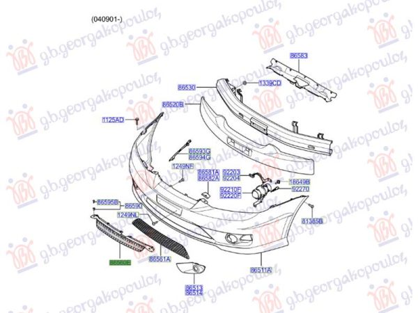 GRILLE 2005-