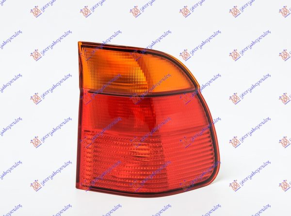 STOP LAMPA SPOLJASNJA KARAVAN (CRVENA/ZUTA) -2000 (DEPO) DESNO