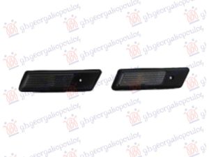 SIDE LAMP CLEAR (CHROME FRAME) SET