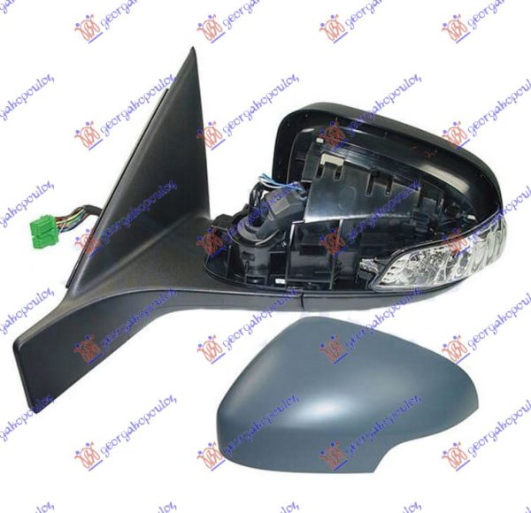 DOOR MIRROR ELECTRICAL HEATED PRIMED (W/SIDE LAMP & SENSOR) (A QUALITY) (ASPHERICAL GLASS)