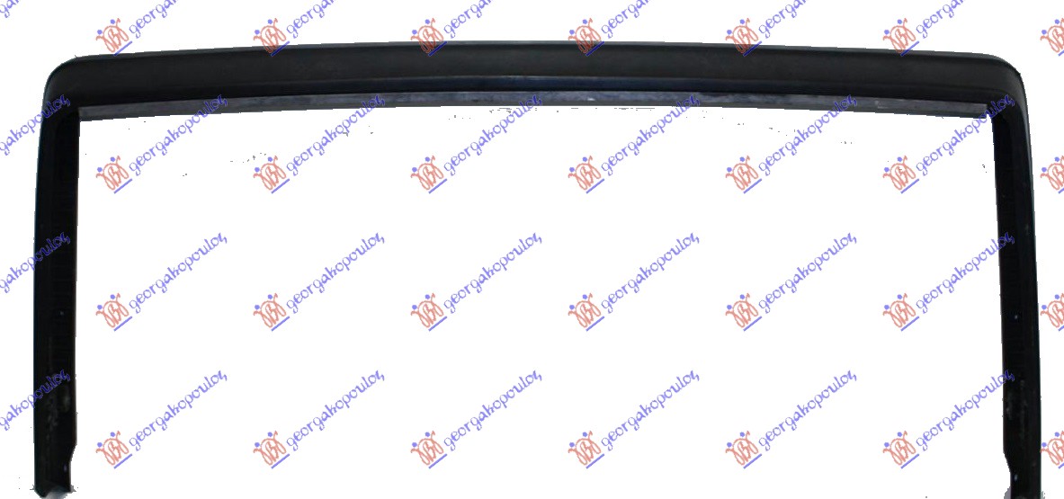 REAR BUMPER BLACK