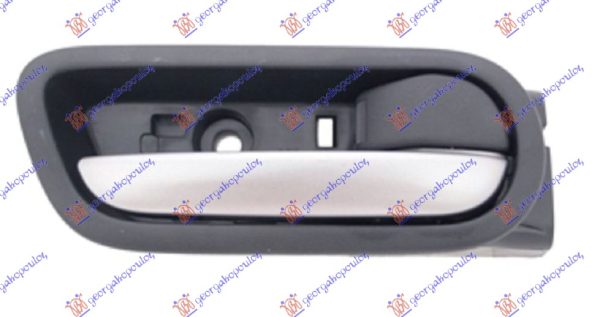 DOOR HANDLE FRONT/REAR INNER SILVER/BLACK