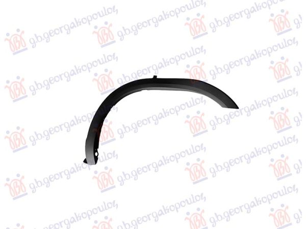 FRONT FENDER FLARE PLASTIC