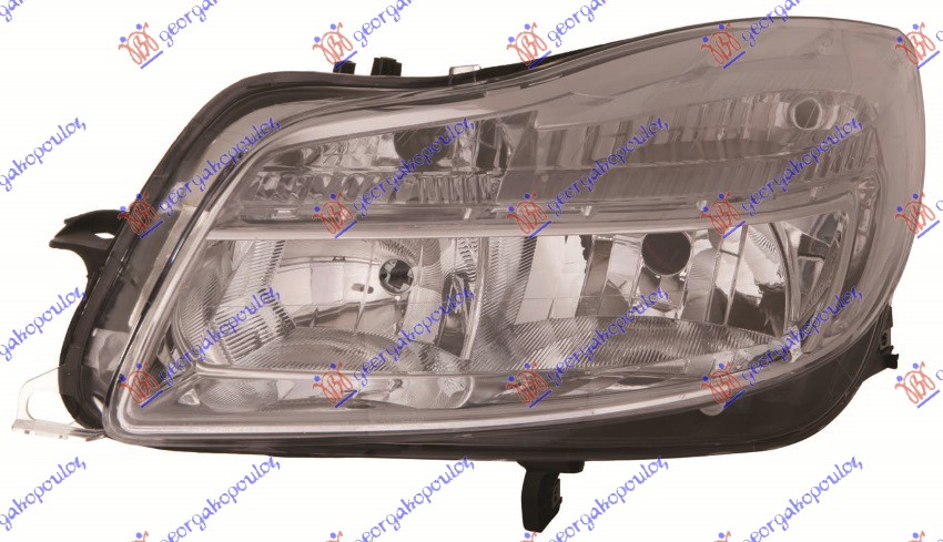FAR ELEKTRICNI (H1/H7) (TYC) LEVO