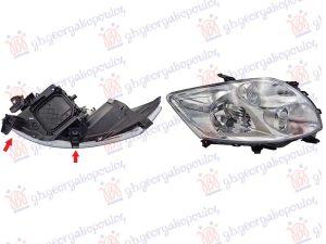 FAR ELEKTRICNI HROM (VALEO TIP) (BEZ MOTORA) (DEPO) DESNO