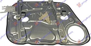 PODIZAC PREDNJEG PROZORA ELEKTRICNI (SA NOSACEM) (BEZ MOTORA) (CESKA/KOREJA) DESNO
