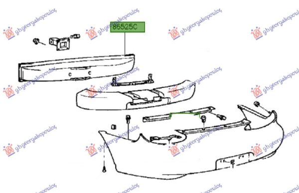 REAR BUMP.REINFORCEMENT (O)
