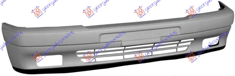 FRONT BUMPER PRIMED (W/FOG LAMP HOLES)