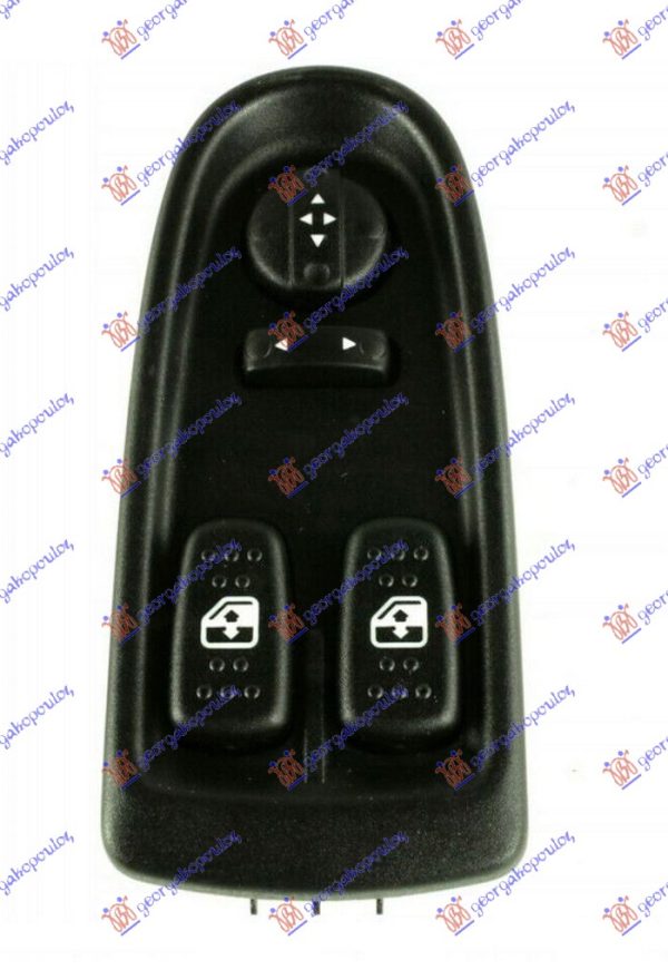 PREKIDAC U PREDNJIM VRATIMA (8+6 PIN) LEVO